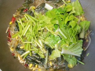 小白菜海带炖粉条步骤11