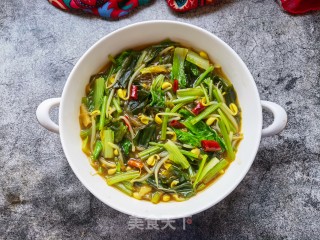 小白菜海带炖粉条步骤14