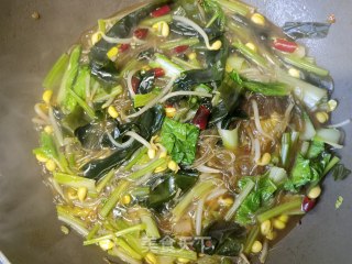 小白菜海带炖粉条步骤13