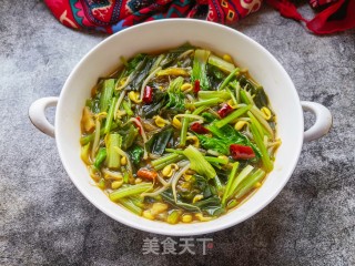 小白菜海带炖粉条步骤15