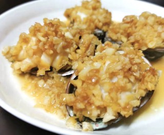 黄金白银蒸鲍鱼步骤10