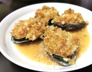 黄金白银蒸鲍鱼步骤9