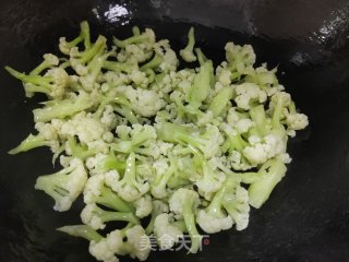 素炒有机菜花步骤4