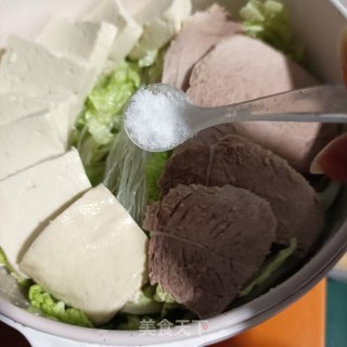 回锅肉炖豆腐步骤14