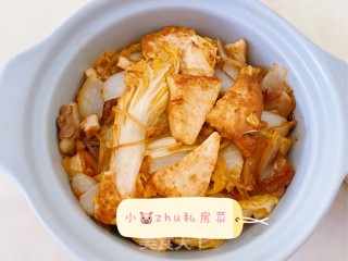 豆腐大白菜炖粉条步骤6