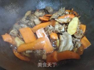 胡萝卜芹菜炒鸡肉步骤6