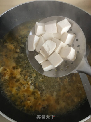 蟹黄炖豆腐步骤9