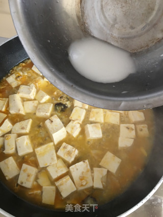 蟹黄炖豆腐步骤10