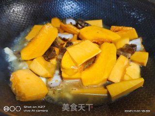 南瓜烧五花肉步骤5