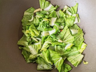 小白菜炖粉皮步骤6 小白菜炖粉皮步骤6