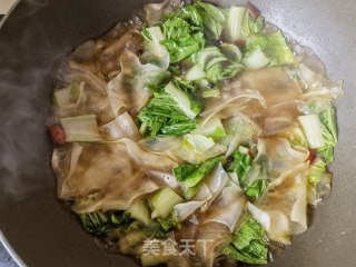 小白菜炖粉皮步骤9 小白菜炖粉皮步骤9