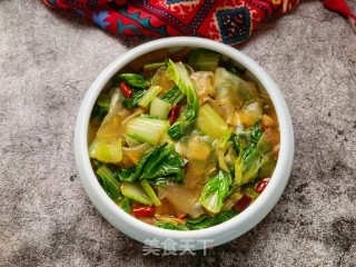 小白菜炖粉皮步骤12 小白菜炖粉皮步骤12
