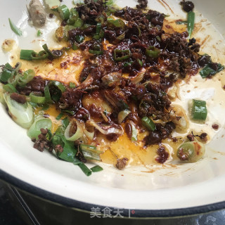 麻辣黑鱼炖豆腐步骤6