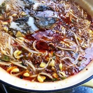 麻辣黑鱼炖豆腐步骤8