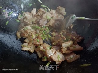 猪肉炒芹菜步骤5