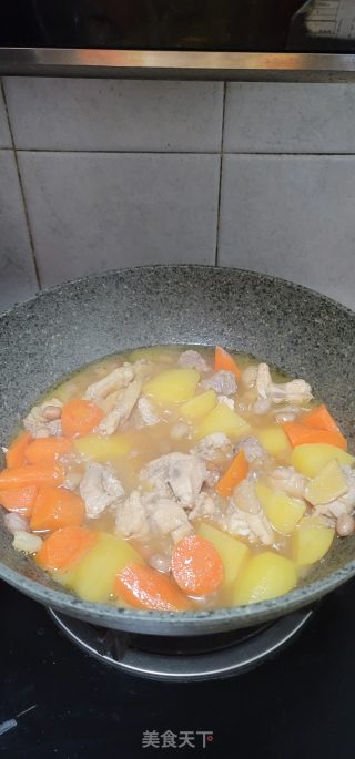老母鸡炖土豆胡萝卜步骤12