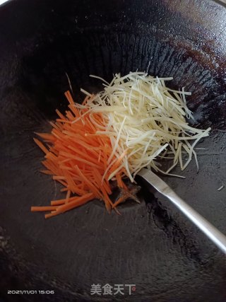 胡萝卜土豆丝儿步骤5