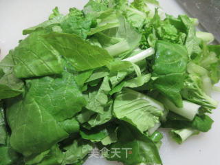 香干炒毛毛菜步骤3