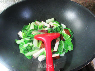 香干炒毛毛菜步骤7