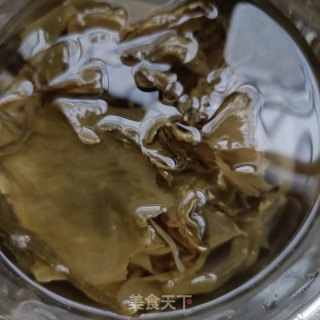 “炖菜”对虾海菜炖豆腐步骤1