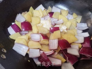 洋葱炒土豆片步骤6