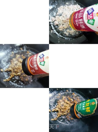家常美味包菜肉末炒粉条步骤7
