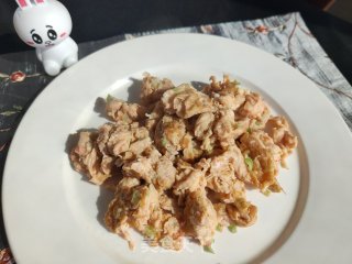 炒虾酱步骤9