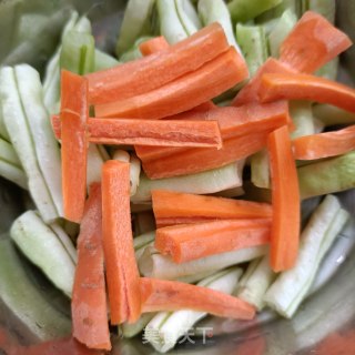 “炖菜”大肠猪肉炖芸豆步骤2