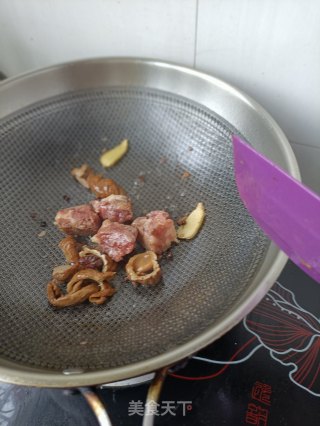 “炖菜”大肠猪肉炖芸豆步骤8