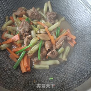 “炖菜”大肠猪肉炖芸豆步骤14