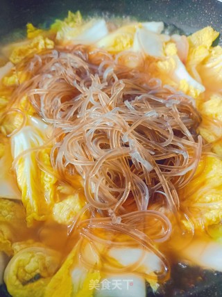 白菜炖粉丝步骤8 白菜炖粉丝步骤8