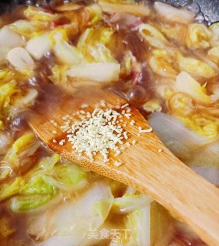 白菜炖粉丝步骤9 白菜炖粉丝步骤9