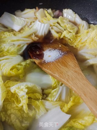 白菜炖粉丝步骤7 白菜炖粉丝步骤7