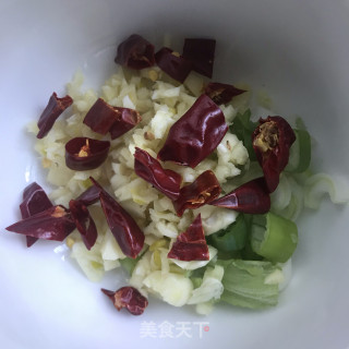 蒜蓉炒翡翠片步骤4