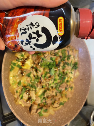 滑蛋洋葱汁烩肉片步骤8