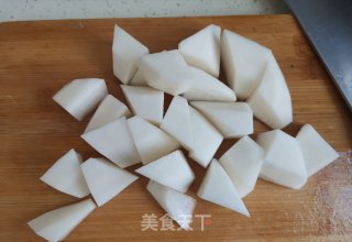 白萝卜炖鸭肉步骤2