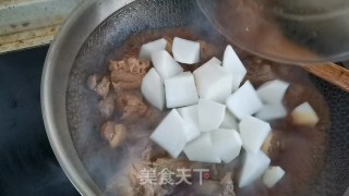 白萝卜炖鸭肉步骤11