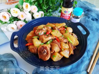 白萝卜炖鸭肉步骤15