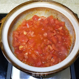 番茄鸡蛋炖豆腐 步骤5