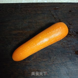 素炸胡萝卜丸子步骤1