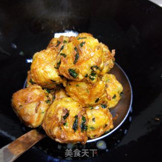 素炸胡萝卜丸子步骤7