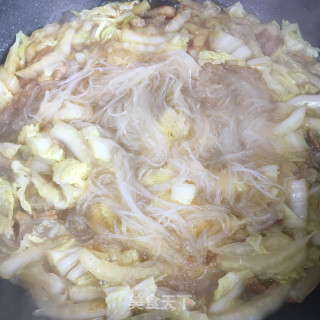 猪肉白菜烧粉条步骤11