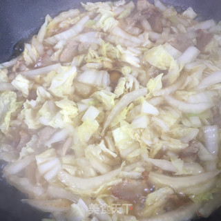 猪肉白菜烧粉条步骤10