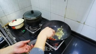 白萝卜炒粉条步骤5