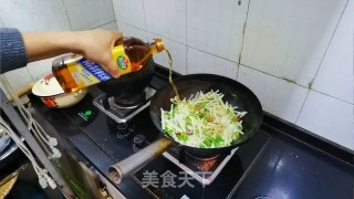 白萝卜炒粉条步骤8
