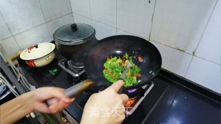 白萝卜炒粉条步骤6