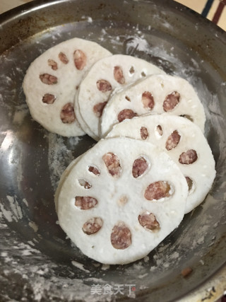 香煎藕盒步骤8