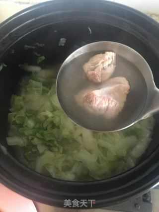 白菜粉条炖龙骨步骤7 白菜粉条炖龙骨步骤7