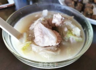 白菜粉条炖龙骨步骤10 白菜粉条炖龙骨步骤10