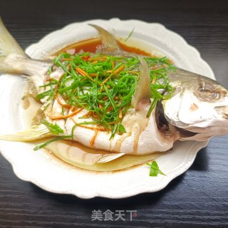 葱油金鲳鱼步骤14